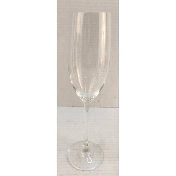 Set Of 2 Crystal Clear Champagne Flutes 9.75" Tall Stemware Glasses For Celebrat - Picture 6 of 9